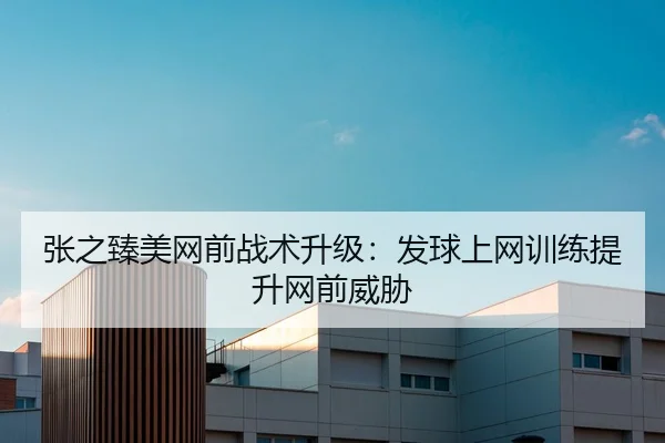 张之臻美网前战术升级：发球上网训练提升网前威胁